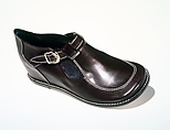 "Toddler Shoe", Peter Fox (Canadian, born England), leather, American